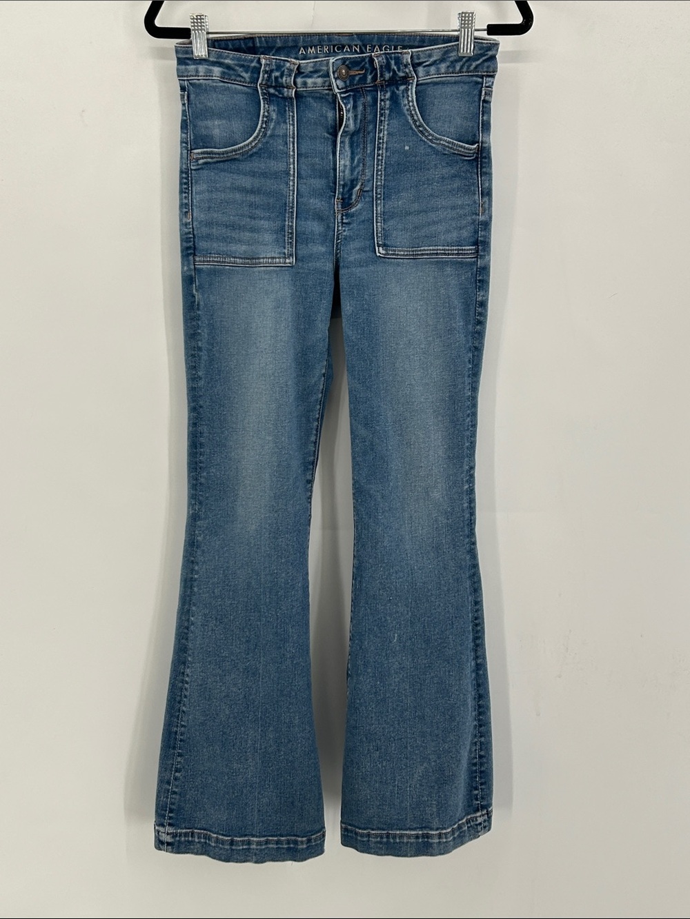 American Eagle Outfitters Super High Rise Flare Jeans Size 6